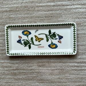 Portmeirion Botanic Garden Sandwich Tray (11.75"x5.25") - Convolvulus Motifs